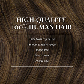 Extensions de cheveux GOO GOO posées sur une surface