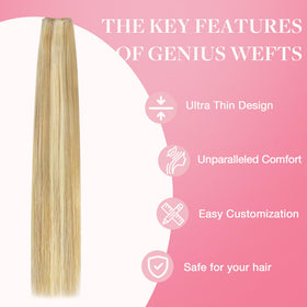 Extensions de cheveux GOO GOO posées sur une surface