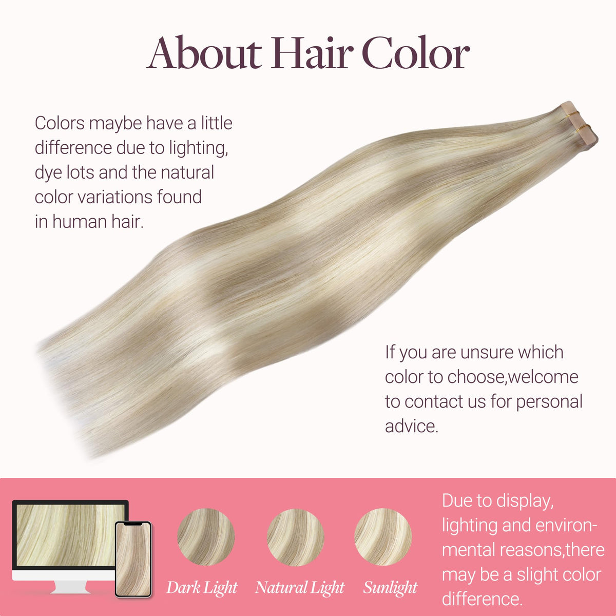 Extensions de cheveux GOO GOO présentées en mode lifestyle