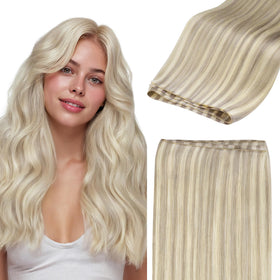Extensions de cheveux GOO GOO PU invisibles vue de face