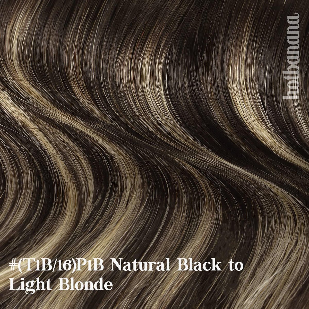 Extensions de cheveux hotbanana en différentes couleurs