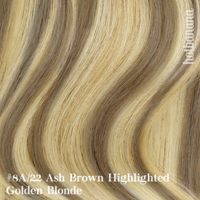 Extensions de cheveux hotbanana mises en place sur une coiffure