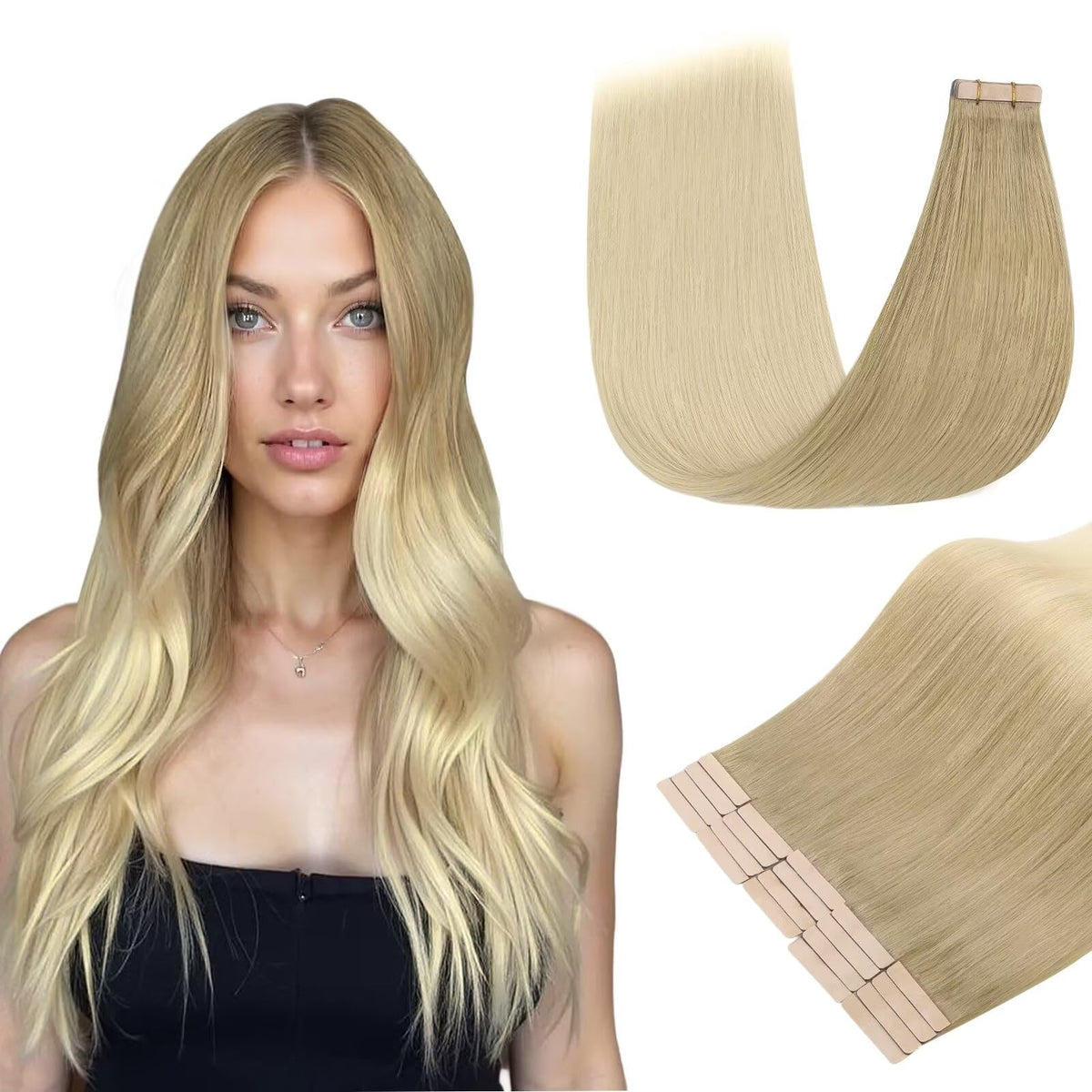 Extensions de cheveux humains DOORES paquet de 20 pièces