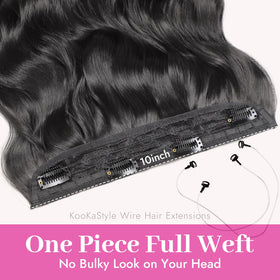 Extensions de cheveux KooKaStyle avec un rendu naturel