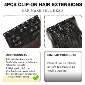 Extensions de cheveux LEEONS dans un cadre de beauté