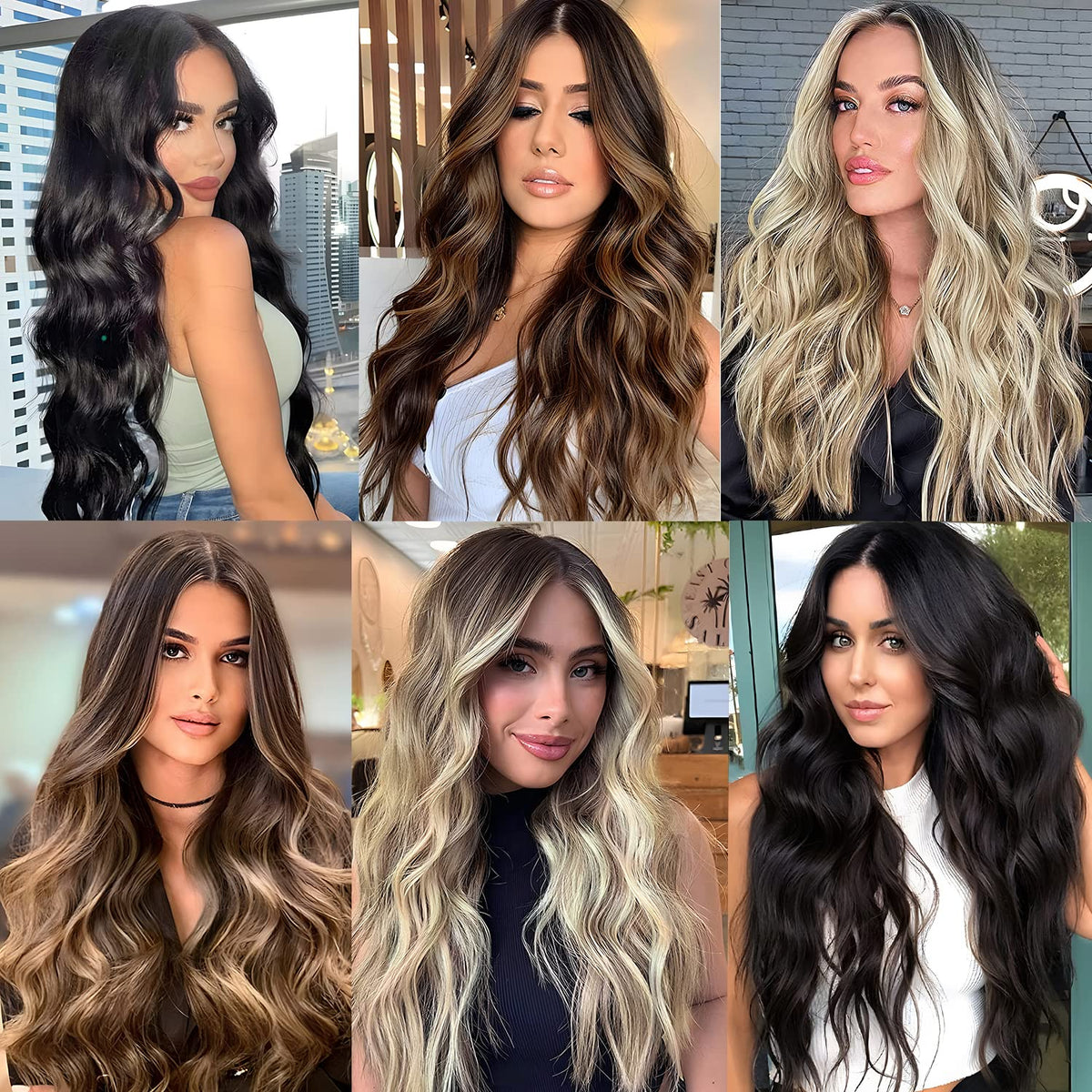 Extensions de cheveux LEEONS en cours d'entretien