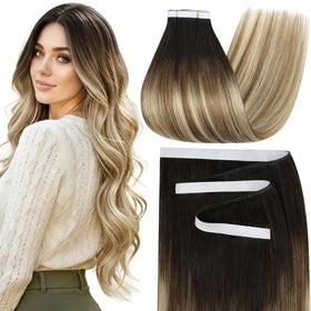 Extensions de cheveux Moresoo bronde 18 pouces, vue avant