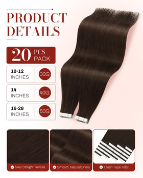Extensions de cheveux Moresoo en cheveux humains montrant la texture soyeuse