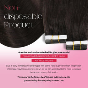 Extensions de cheveux Moresoo en paquet avec instruction