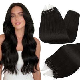 Extensions de cheveux réels Full Shine 20 pouces paquet avant