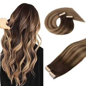 Extensions de cheveux Remy DOORES 20pcs 24" couleur naturelle