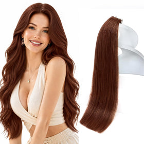 Extensions de cheveux Sunny Hair 18 pouces marron vue avant