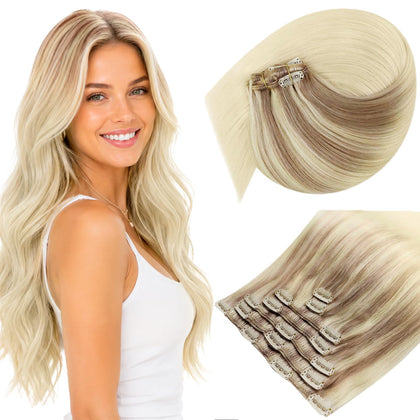Extensions de cheveux Sunny Hair 20 pouces ombre vue avant