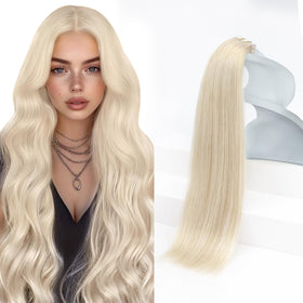 Extensions de cheveux Sunny Hair 22 pouces couleur blonde, vue avant