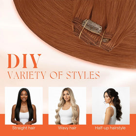 Extensions de cheveux Sunny Hair 24 pouces en mode coiffure quotidienne