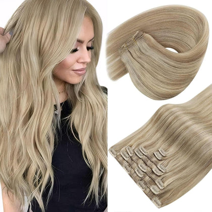 Extensions de cheveux Sunny Hair 7 pièces en couleur blonde