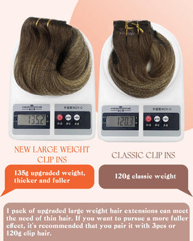 Extensions de cheveux Sunny Hair montrant la texture naturelle