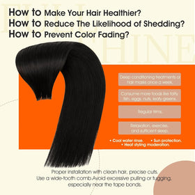 Extensions de cheveux Tape In Full Shine en paquet de 100g