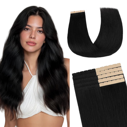 Extensions de cheveux tissées GOO GOO en cheveux humains Remy, paquet face