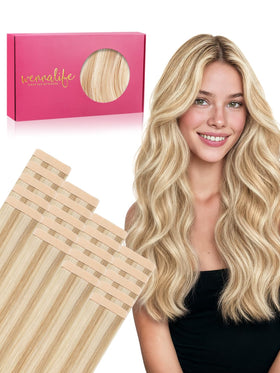 Extensions de cheveux Wennalife 18 pouces blonde sale vue de face