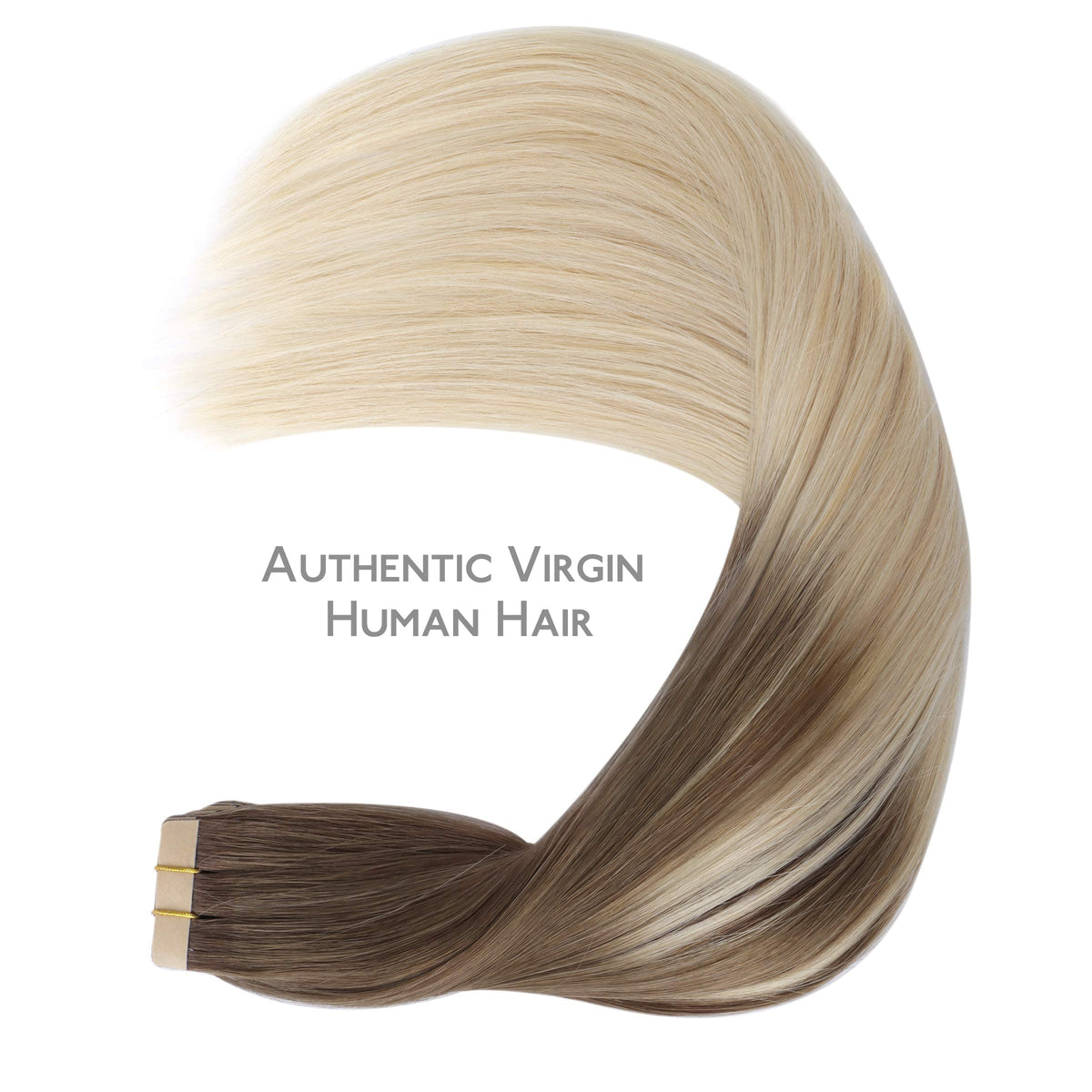 Extensions de cheveux Wennalife 50g 18 pouces platine blond détails de texture