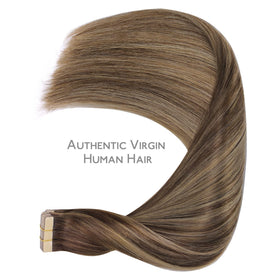 Extensions de cheveux Wennalife - avant et après l'application