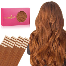 Extensions de cheveux Wennalife Dirty Ginger 20 pouces vue avant