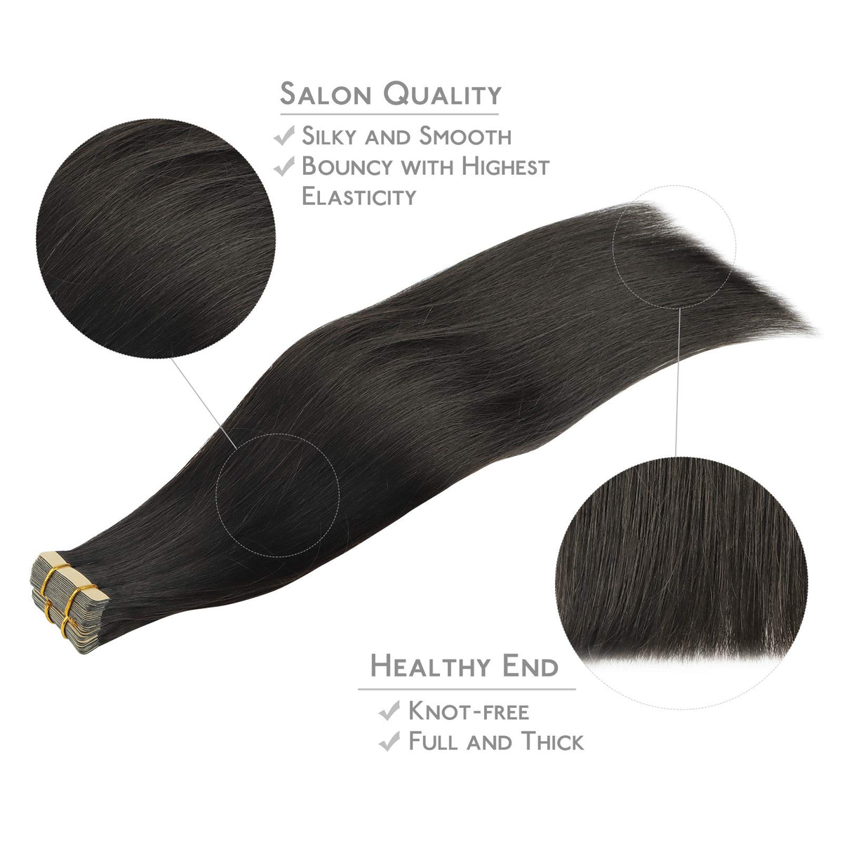 Extensions de cheveux Wennalife en cheveux humains Remy