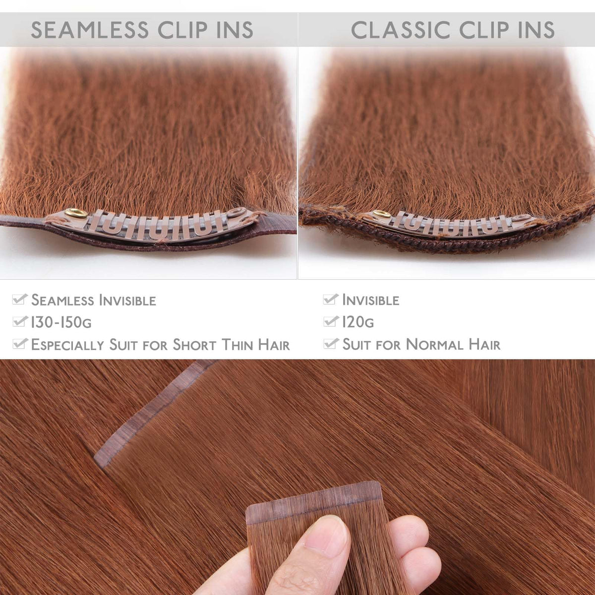 Extensions de cheveux Wennalife en paquet