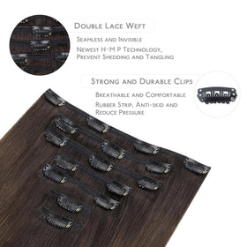Extensions de cheveux Wennalife en paquet avec instructions d'entretien