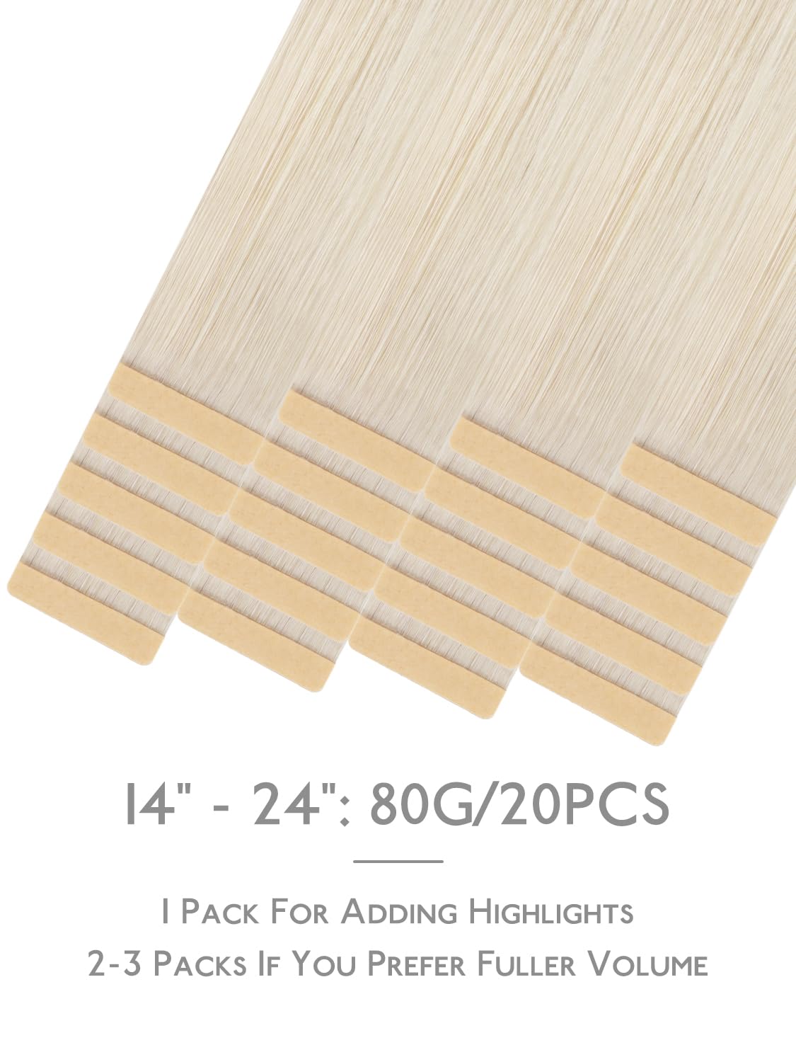 Extensions de cheveux Wennalife en usage sur modèle