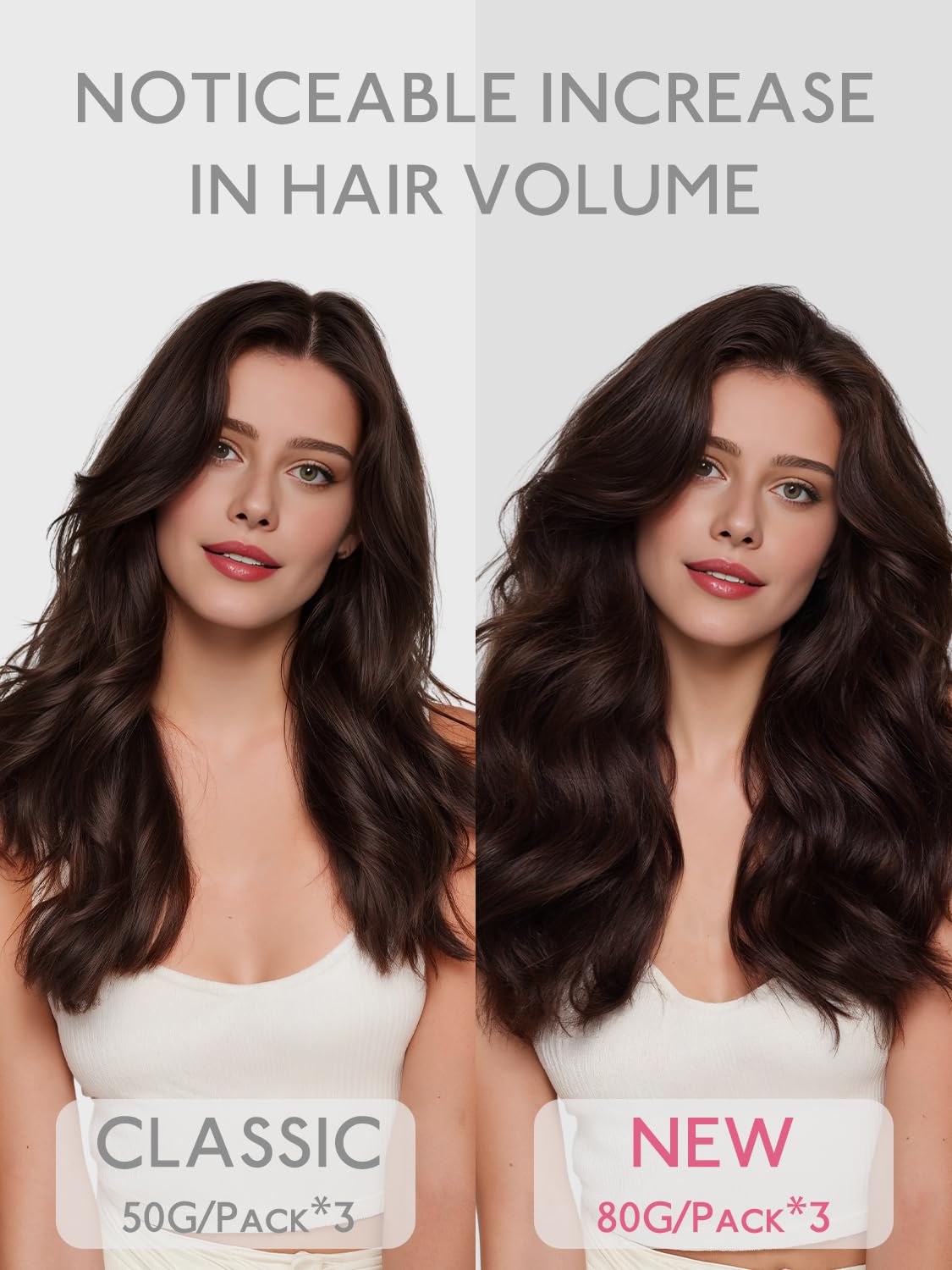 Extensions de cheveux Wennalife montrant la base en PU