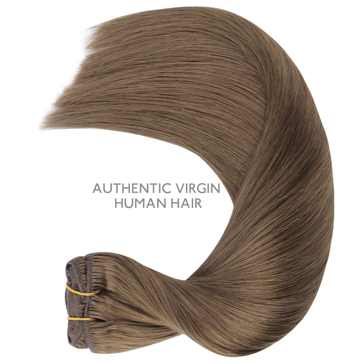 Extensions de cheveux Wennalife montrant la texture soyeuse