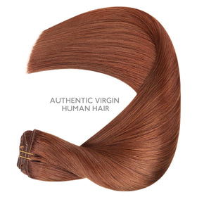 Extensions de cheveux Wennalife montrant la texture soyeuse
