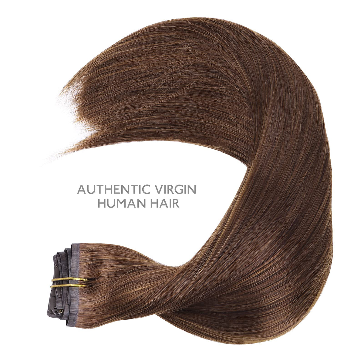Extensions de cheveux Wennalife montrant leur texture soyeuse