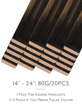 Extensions de cheveux Wennalife sur fond blanc