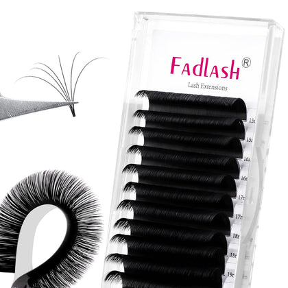 Extensions de cils FADLASH D Curl 0,07 15-20mm boîte avant