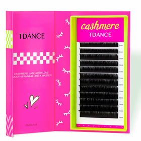 Extensions de cils TDANCE cashmere 0.03-0.2mm, modèle noir