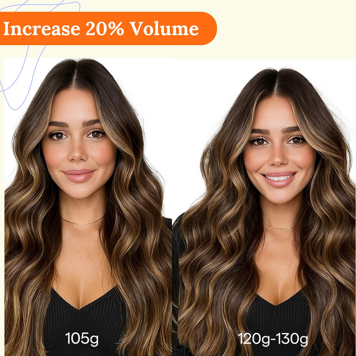 Extensions Full Shine en action lors d'une coiffure élégante