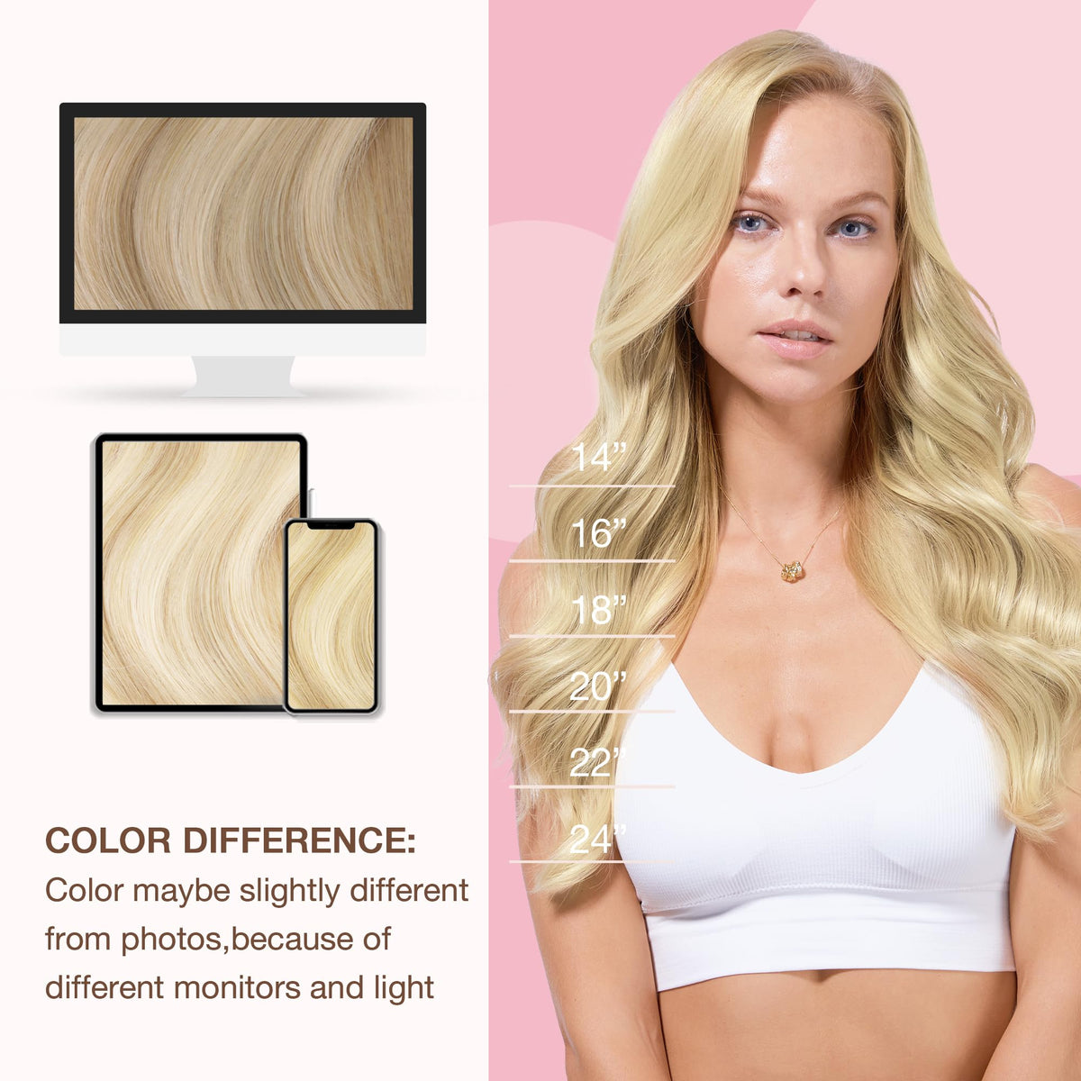 Extensions GOO GOO avec peigne et produits de soins