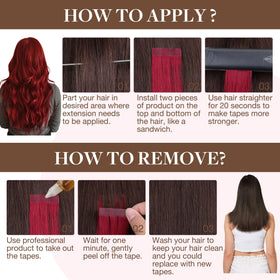 Extensions GOO GOO en cheveux humains, mise en scène créative