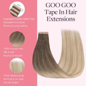 Extensions GOO GOO en cheveux naturels en paquet