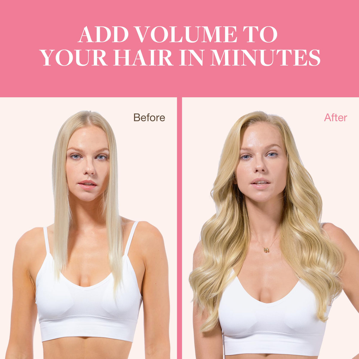 Extensions GOO GOO montrant la longueur de 16 pouces