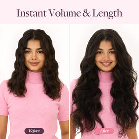 Extensions GOO GOO montrant le volume naturel