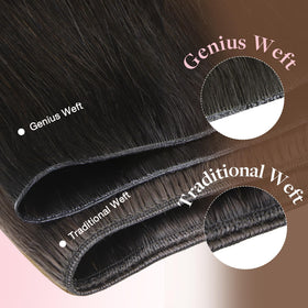 Extensions GOO GOO posées sur un support, montrant la texture