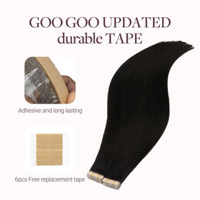 Extensions GOO GOO stylisées en cheveux bouclés