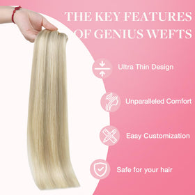 Extensions GOO GOO sur un mannequin avec cheveux longs