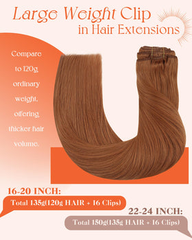Extensions Sunny Hair en couleur blonde, vue de côté