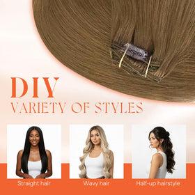 Extensions Sunny Hair en différentes longueurs et styles