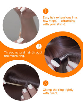 Extensions Sunny Hair en différentes teintes